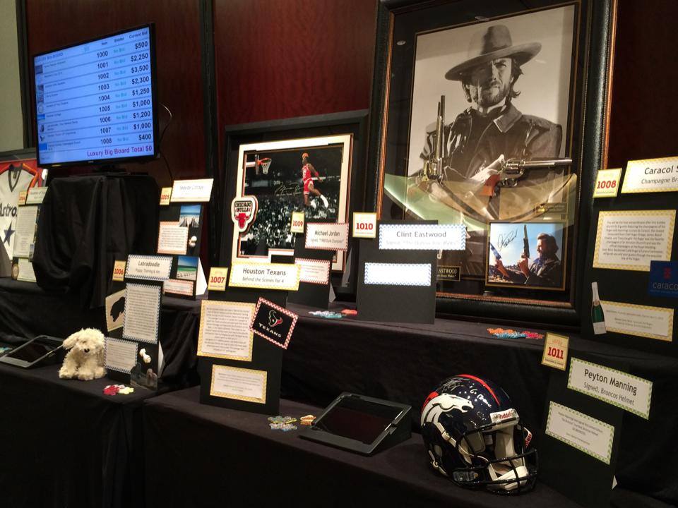 Same Annual Charity Auction Items? Optimal Fundraising Group